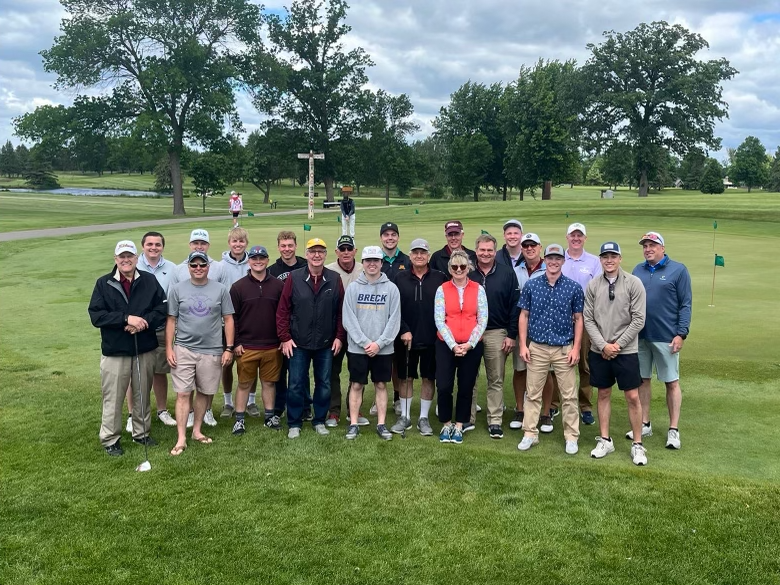Brother Nick Lilleberg was honored at the annual Lilleberg Family Foundation golf open